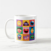 Sesamstraße | Farbblockgitter Kaffeetasse (Links)