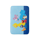 Sesamstraße | Farbenfrohe Sesamstraße Pals Badematte (Vorderseite Vertikal)