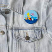 Sesamstraße | Farbenfrohe Sesamstraße Pals Button (Beispiel)