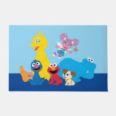 Sesamstraße | Farbenfrohe Sesamstraße Pals Fußmatte (Vorderseite)