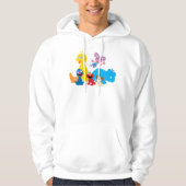 Sesamstraße | Farbenfrohe Sesamstraße Pals Hoodie (Vorderseite)