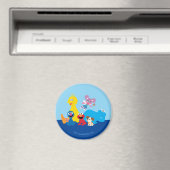 Sesamstraße | Farbenfrohe Sesamstraße Pals Magnet (In Situ (Geschirrspüler))