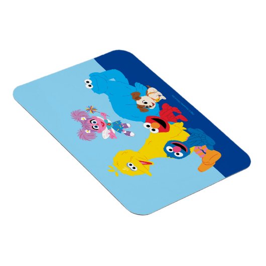 Sesamstraße | Farbenfrohe Sesamstraße Pals Magnet (Rechte Seite)