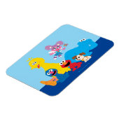 Sesamstraße | Farbenfrohe Sesamstraße Pals Magnet (Linke Seite)