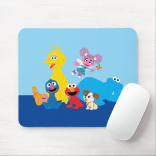 Sesamstraße Farbenfrohe Sesamstraße Pals Mousepad
