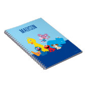 Sesamstraße | Farbenfrohe Sesamstraße Pals Notizblock (Rechte Seite)