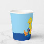 Sesamstraße | Farbenfrohe Sesamstraße Pals Pappbecher (Vorderseite)