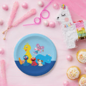 Sesamstraße | Farbenfrohe Sesamstraße Pals Pappteller (Party)