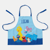 Sesamstraße | Farbenfrohe Sesamstraße Pals Schürze (Vorderseite)