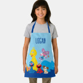 Sesamstraße | Farbenfrohe Sesamstraße Pals Schürze (Insitu)