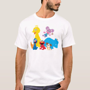 Sesamstraße Farbenfrohe Sesamstraße Pals T-Shirt