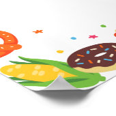 Sesamstraße Feinschmecker LKW-Geschenke & Karten U Poster (Ecke)