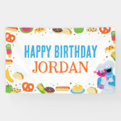 Sesamstraße Feinschmecker Truck Birthday Banner (Horizontal)