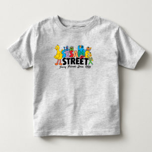 Sesamstraße Fellige Freunde seit 1969 Kleinkind T-shirt