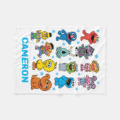 Sesamstraße Fleecedecke (Vorderseite (Horizontal))