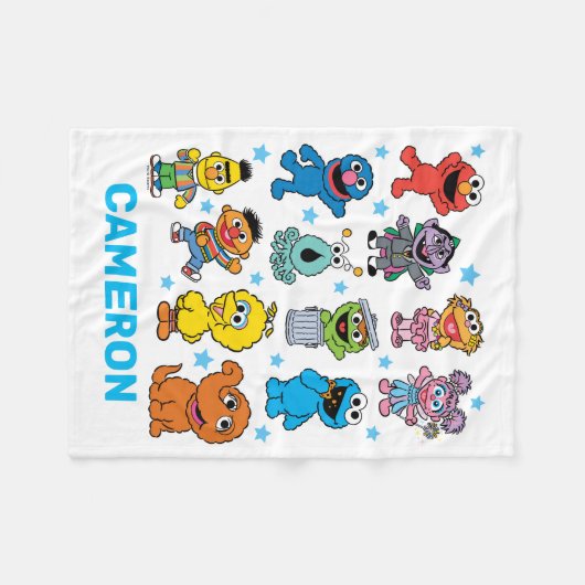 Sesamstraße Fleecedecke (Vorderseite (Horizontal))