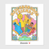 Sesamstraße | Freunde der Nachbarschaft Aufkleber (Blatt)