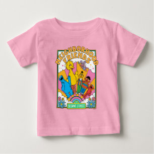 Sesamstraße Freunde der Nachbarschaft Baby T-shirt