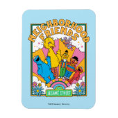 Sesamstraße | Freunde der Nachbarschaft Magnet (Vertikal)