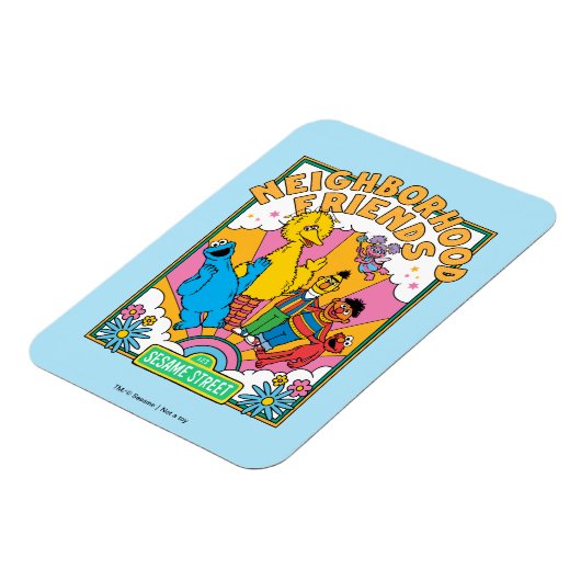 Sesamstraße | Freunde der Nachbarschaft Magnet (Linke Seite)