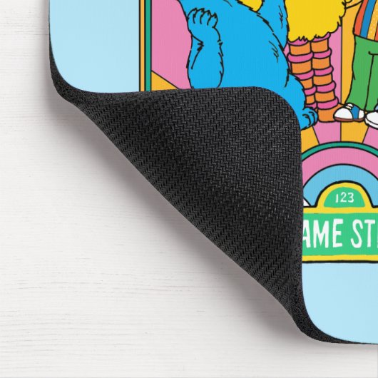 Sesamstraße | Freunde der Nachbarschaft Mousepad (Ecke)
