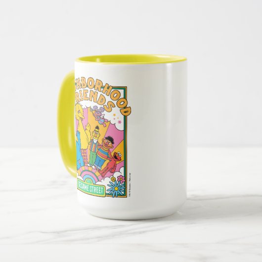 Sesamstraße | Freunde der Nachbarschaft Tasse (Vorderseite Links)