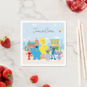 Sesamstraße Freunde Kindergeburtstag Serviette (Beispiel)