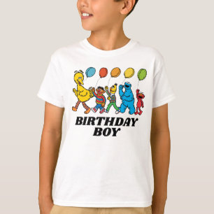 Sesamstraße Freunde Partybälle T-Shirt