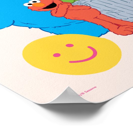 Sesamstraße | Frieden, Liebe, Sesam Poster (Ecke)