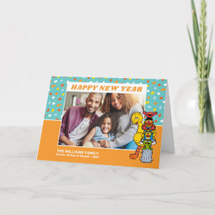 Sesamstraße Frohes Neues Jahr Karte