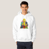 Sesamstraße | Fun Farbiges Portrait Hoodie (Vorne ganz)