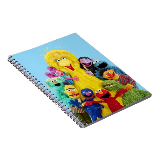 Sesamstraße | Fun Farbiges Portrait Notizblock (Rechte Seite)