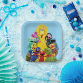 Sesamstraße | Fun Farbiges Portrait Pappteller (Party)