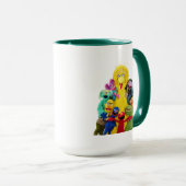 Sesamstraße | Fun Farbiges Portrait Tasse (VorderseiteRechts)