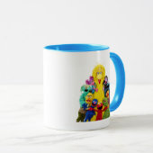 Sesamstraße | Fun Farbiges Portrait Tasse (VorderseiteRechts)