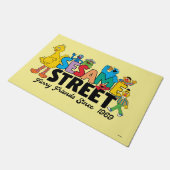 Sesamstraße | Furry Friends seit 1969 Fußmatte (Schrägansicht)