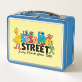 Sesamstraße | Furry Friends seit 1969 Metall Brotdose (Vorderseite)