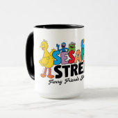 Sesamstraße | Furry Friends seit 1969 Tasse (Vorderseite Links)