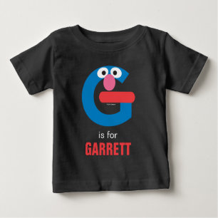 Sesamstraße G ist für Grover Baby T-shirt