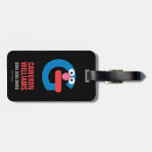 Sesamstraße | G ist für Grover Gepäckanhänger (Rückseite horizontal)