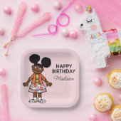 Sesamstraße | Gabrielle Happy Birthday Pappteller (Party)