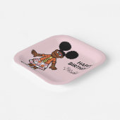 Sesamstraße | Gabrielle Happy Birthday Pappteller (Gewinkelt)