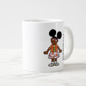 Sesamstraße | Gabrielle Ihren Namen hinzufügen Jumbo-Tasse (Vorderseite Rechts)