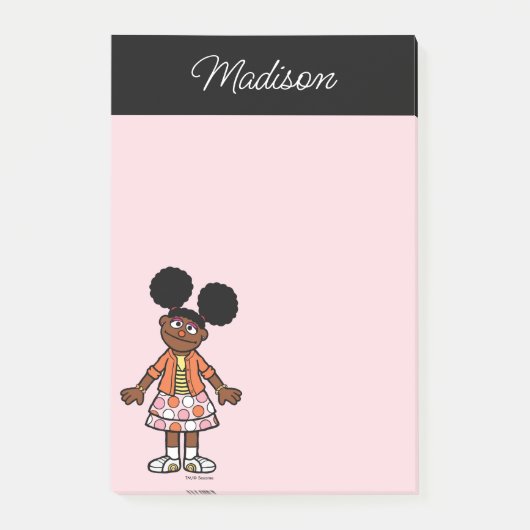 Sesamstraße | Gabrielle Ihren Namen hinzufügen Post-it Klebezettel (Vorderseite)