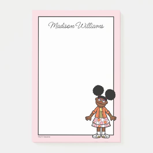 Sesamstraße | Gabrielle Ihren Namen hinzufügen Post-it Klebezettel (Vorderseite)