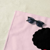 Sesamstraße | Gabrielle Ihren Namen hinzufügen Strandtuch (Beispiel)