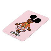 Sesamstraße | Gabrielle Portrait Magnet (Linke Seite)