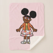 Sesamstraße | Gabrielle Portrait Sherpadecke (Vorderseite)