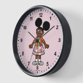 Sesamstraße | Gabrielle Portrait Uhr (Winkel)