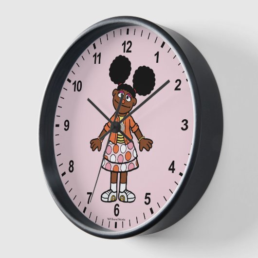 Sesamstraße | Gabrielle Portrait Uhr (Winkel)